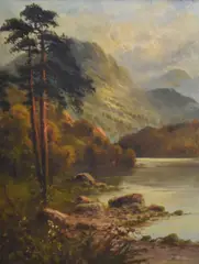 Untitled by Frank Hider, oil on canvas, sold Dec 2023