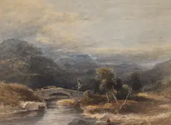 Untitled by Joseph Haslam Hawksworth, watercolour and gouache, offered Dec 2023
