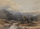 Untitled by Joseph Haslam Hawksworth, watercolour and gouache, offered Dec 2023