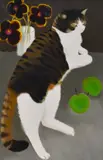 Tabby by Mary Fedden, 1988, oil on canvas, offered Dec 2023