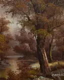 Blea Tarn, Langdale by E.Grieg Hall, watercolour, offered Dec 2023