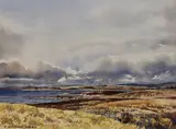 NW Scotland by James Ingham Riley, watercolour, offered Dec 2023