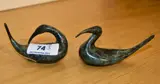 Cormorants by Guy Taplin, bronze, sold Dec 2023