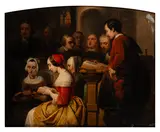 The Choir signed 'Hv by Jan Hendrik van de Laar, oil on panel, offered Jan 2026
