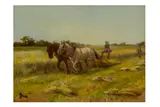 A study for Bread Winners signed 'T Blinks' (lower left), further inscribed and titled (label attached verso) oil on canvas Dimensions:31 x 41 cm by Thomas Blinks, oil on canvas, offered Jan 2026