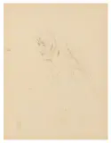 Study of a lady in a bonnet by Thomas Lawrence, watercolor, offered Jan 2026