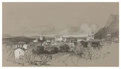 View of Terni by Thomas Brabazon Aylmer, pencil, offered Jan 2026