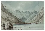 Loch Coruisk and the Coolins by George Jones, watercolour, offered Jan 2026