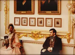 Autoportrait Parlour (Lessons of the Hour), 2019 Digital print on gloss inkjet paper, flush-mounted to aluminium, image size 55 x 74cm by Isaac Julien, print, sold Nov 2025