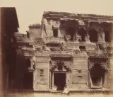 Ruins of Palace Front by John Murray, print, sold Nov 2025