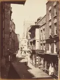 Mary Le Port Street and St by Hugh Owen, print, offered Nov 2025