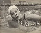 Untitled [Olympic Swimmer] by Leni Riefenstahl, print, offered Nov 2025