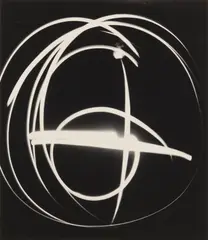Light Drawing by Barbara Morgan, print, sold Nov 2025