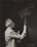 Jean Cocteau by Pierre Bizet, Silver gelatin print, printed later, image size, offered Nov 2025