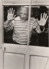 Picasso by Robert Doisneau, print, sold Nov 2025
