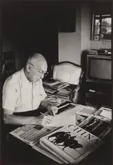 André Kertész at Home by Hiroji Kubota, print, sold Nov 2025