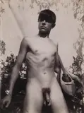 Male Nude by Wilhelm Von Plüschow, print, sold Nov 2025