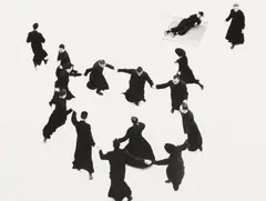 Io non ho mani che mi accarezzino il volto [I have no hands to caress by Mario Giacomelli, Silver gelatin print, printed, sold Nov 2025