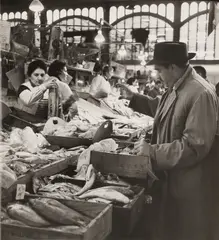 Les Halles by Robert Doisneau, print, offered Nov 2025