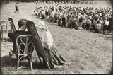 Pilgrimage to Chartres by Marc Riboud, Silver gelatin print, printed, sold Nov 2025