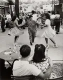 Chez Maxe by Willy Ronis, Silver gelatin print, printed, offered Nov 2025