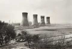 Agecroft Power Station, Salford, 1983 Silver gelatin print, printed c.1990, image size 38 x 56cm, sheet size 47 x 60cm by John Davies, print, sold Nov 2025