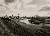 Monkwearmouth Colliery by John Davies, print, offered Nov 2025