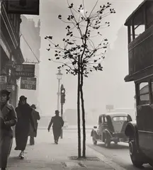 Cambridge Circus from 84 Charing Cross Road by Wolfgang Suschitzky, Silver gelatin print, printed later, image/sheet size, sold Nov 2025