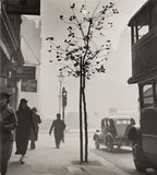 Cambridge Circus from 84 Charing Cross Road by Wolfgang Suschitzky, Silver gelatin print, printed later, image/sheet size, sold Nov 2025
