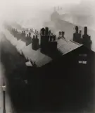 Misty Evening in Sheffield by Bill Brandt, Silver gelatin print, printed later, image size, sold Nov 2025