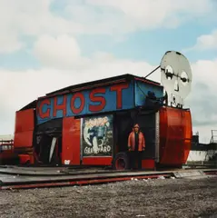 Ghost Train Ride by Peter Mitchell, print, sold Nov 2025