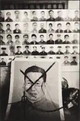 Photograph of Pol Pot & His Victims by Marc Riboud, Photograph of Pol Pot & His Victims, Phnom Penh, Cambodia, sold Nov 2025