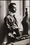 Karl Lagerfeld by Helmut Newton, print, sold Nov 2025