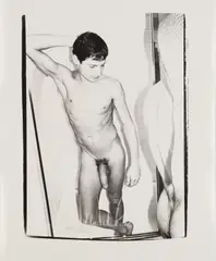 Nude Male Model by Andy Warhol, print, sold Nov 2025