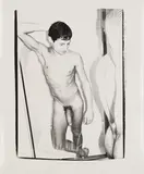 Nude Male Model by Andy Warhol, print, sold Nov 2025