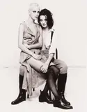 Catherine Bailey and Angie Hill by David Bailey, pencil, offered Nov 2025