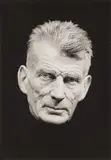 Samuel Beckett by John Haynes, print, sold Nov 2025