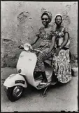 Untitled [Two Women on Vespa] by Seydou Keïta, Silver gelatin print, printed, sold Nov 2025