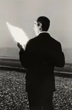 Charles Woods by Brian Griffin, Silver gelatin print, printed later, image size, sold Nov 2025