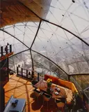 Dome House by Julius Shulman, Chromogenic print, printed, sold Nov 2025