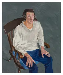 Portrait of Bill Gall by Patrick Procktor, oil on canvas, sold Nov 2025