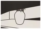 Tulips by Patrick Caulfield, 1973, oil on card, sold Nov 2025