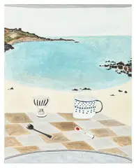 A Quiet Day by Rachel Nicholson, acrylic on canvas, offered Nov 2025