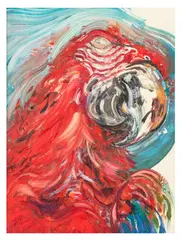 McCaw Yawning by Maggi Hambling, oil on canvas, offered Nov 2025