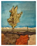 Landscape I by John Ridgewell, oil, sold Nov 2025