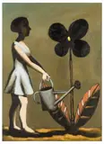Dark Garden by Philip Davies, oil on canvas, sold Nov 2025