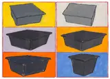 Untitled by Fabian Peake, acrylic on paper, offered Nov 2025