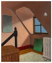 Upstairs Crocknafeola by Stephen McKenna, oil on canvas, sold Nov 2025