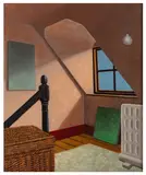 Upstairs Crocknafeola by Stephen McKenna, oil on canvas, sold Nov 2025