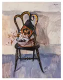 The Decorated Chair by Norman Edgar, oil on canvas, offered Nov 2025